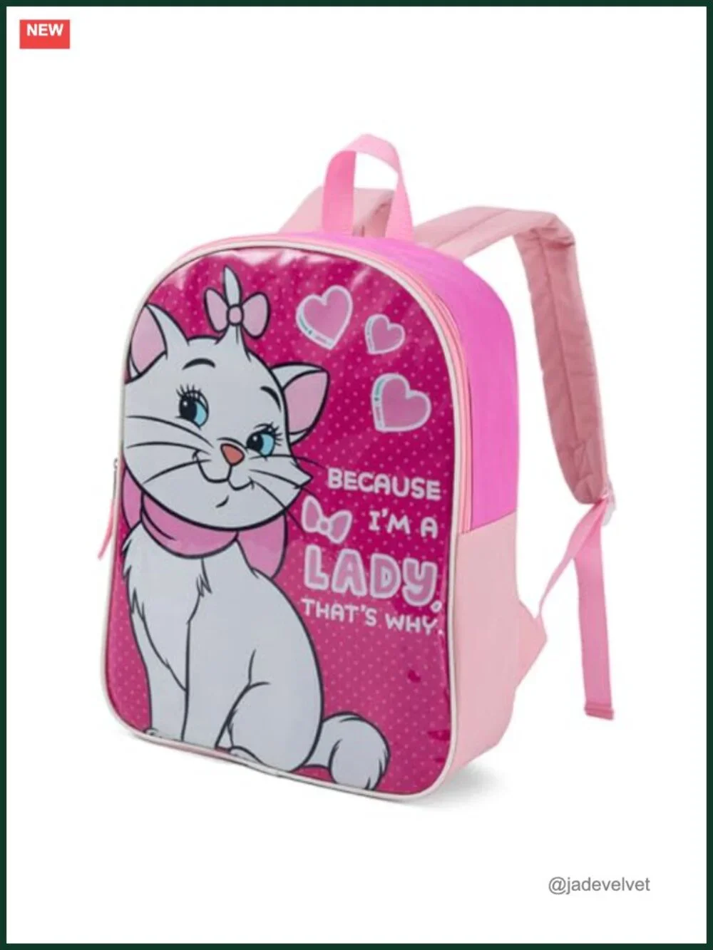Kids Backpack with Padded Straps & Zip Compartment - 15 Inch